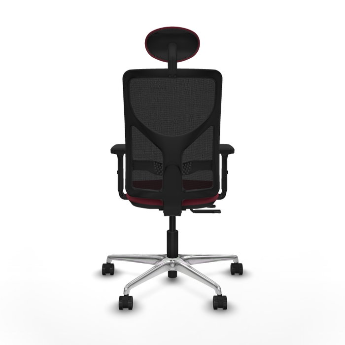 PIQUERAS Y CRESPO Silla de oficina Motilla con mecanismo Sincro/Traslack, Granate y Negro PIQUERAS Y CRESPO Silla de oficina Motilla con mecanismo Sincro/Traslack, Granate y Negro