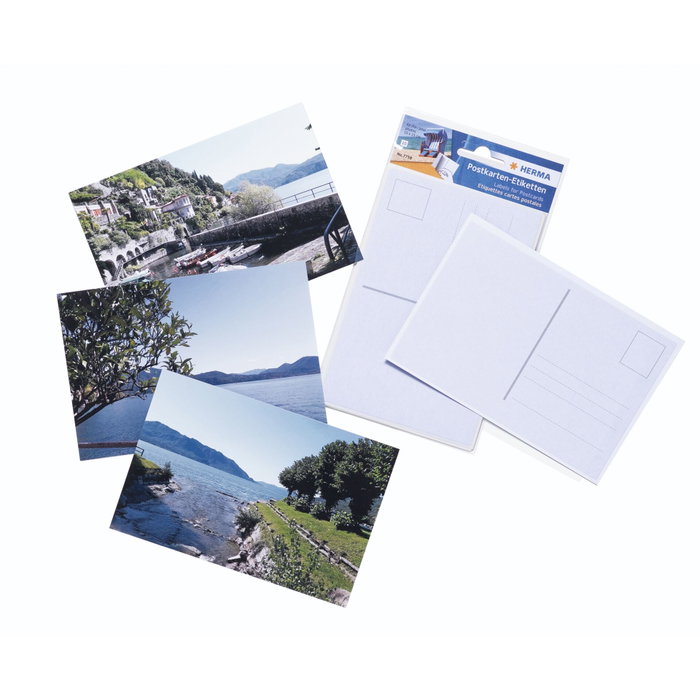 Herma Etiquetas para postales blanco 95x145, 10 uds Herma Etiquetas para postales blanco 95x145, 10 uds