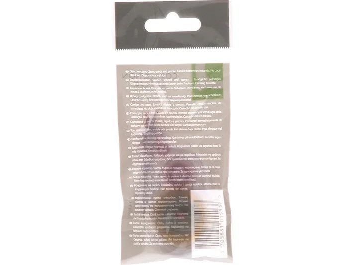 Q-connect Corrector de Cinta Blanca, 5 mm de Ancho x 8 m de Largo, para Corrección Limpia y Escritura Inmediata