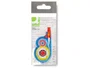 Q-connect Corrector de Cinta Blanca, 5 mm de Ancho x 8 m de Largo, para Corrección Limpia y Escritura Inmediata