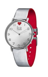 Ice Reloj IC013375 para mujer con caja plata y esfera gris