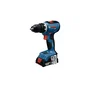 Bosch Professional GSR 18V-65 Taladro Atornillador Inalámbrico con 2 Baterías 4.0Ah, Cargador y 82 Accesorios