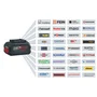 Bosch Professional GSR 18V-65 Taladro Atornillador Inalámbrico con 2 Baterías 4.0Ah, Cargador y 82 Accesorios