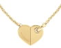 Tommy Hilfiger Collar Dorado de Acero Inoxidable 45cm