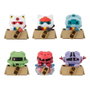 Megahouse Mobile Suit Gundam Mega Cat Project Nyandam Luckycat Surtido de 6 Cajas Sorpresa