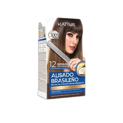 Kativa Profesional Alisado Brasileño Pro Dark Estuche 6 pz