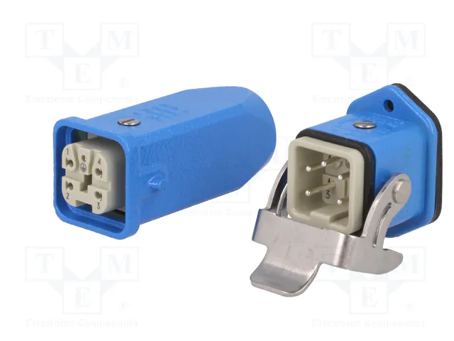 HARTING Conector HDC Han® Ex Macho y Hembra Recto
