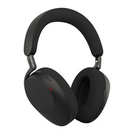 Jabra Evolve3 85 MS + Link 390a Auriculares para Oficina con Conectividad USB-A, Negro