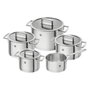 Zwilling Vitality Set de Batería de Cocina de 5 piezas en Acero Inoxidable