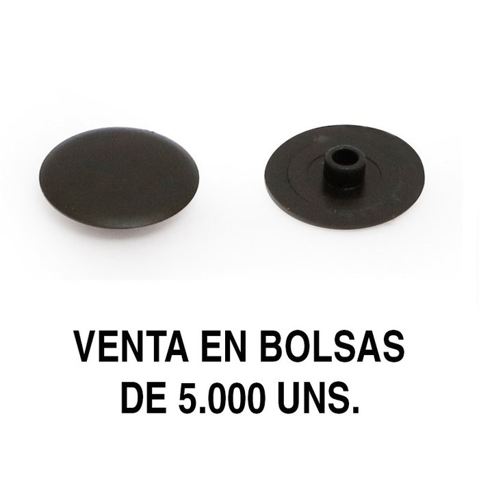 Herrajes Alk Gozo Tapa Excéntrica Embellecedora 17mm Acabado Negro Bolsa 5000 Unidades Herrajes Alk Gozo Tapa Excéntrica Embellecedora 17mm Acabado Negro Bolsa 5000 Unidades