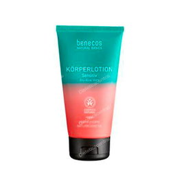 Benecos Natural Basics Loción Corporal Aloe Vera Piel Sensible 150ml Bio Vegano Certificado Cosmos Natural