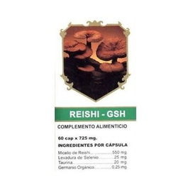 Golden Green Reishi GSH 60 Cápsulas - Complemento para Fortalecer el Sistema Defensivo
