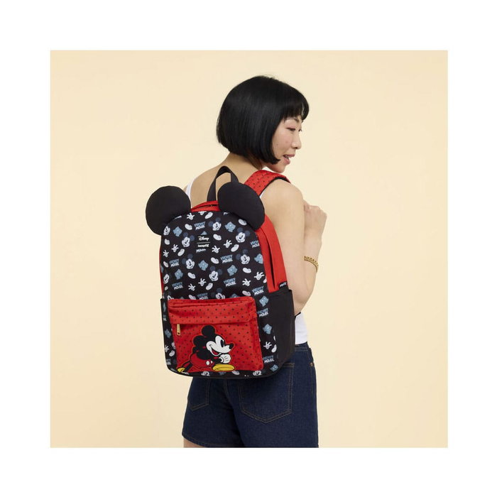 Disney by Loungefly Mochila Nylon Full-Size Mickey Mouse