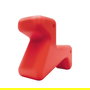Alessi UNS07 Asiento de Diseño Doraff Rojo Jirafa Polietileno para Niños