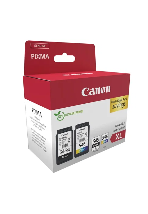 Canon Pack 2 PG545XL/CL546XL Photo Value Pack con papel 10x15 ECOPACK Canon Pack 2 PG545XL/CL546XL Photo Value Pack con papel 10x15 ECOPACK