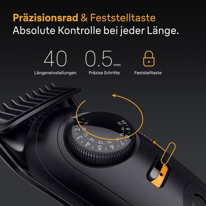 Braun BeardTrimmer 9 BT5520 Negro