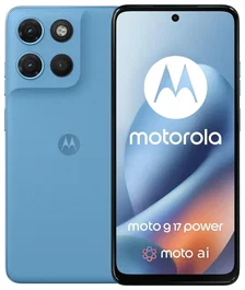 Motorola G17 Power 8/256GB Alaskan Blue – Smartphone 6,72" LTPS, Helio G81 Extreme, 50+5MP Cámara, NFC, Android 15