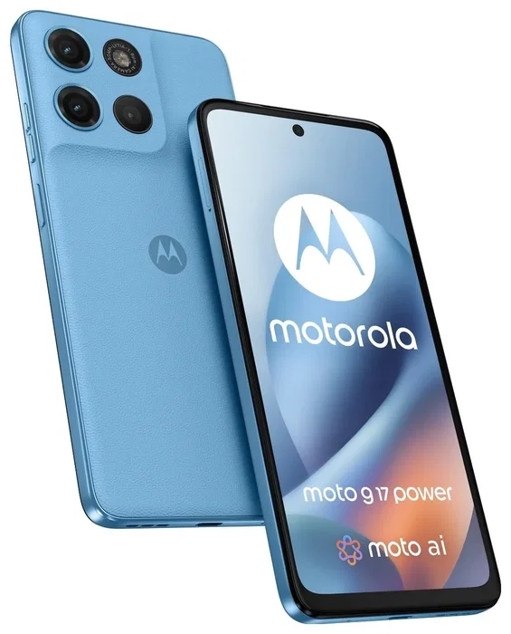 Motorola G17 Power 8/256GB Alaskan Blue – Smartphone 6,72" LTPS, Helio G81 Extreme, 50+5MP Cámara, NFC, Android 15