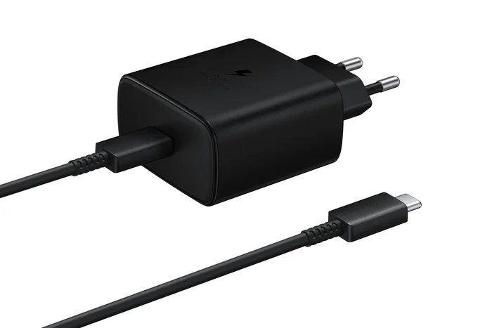 Samsung Cargador EP-TA845 45W con Cable USB Tipo-C Negro