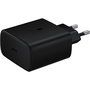 Samsung Cargador Rápido 45W EP-TA845XBEGWW con Cable USB Tipo-C, Carga Super Rápida para Teléfonos y Tablets Samsung Compatibles