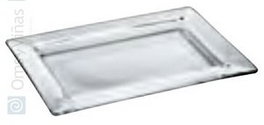 OMS Rialto Set de 6 Platos Llanos de Porcelana 24x18 cm