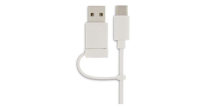 LMP Ratón USB-C y USB-A Óptico 1600 dpi 11 x 5.7 x 2.3 cm