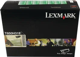 Lexmark T650H31E Tóner Negro – 25.000 Páginas para T650/652/654/656