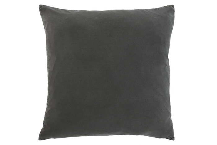 DKD Home Decor Cojín Cottage Gris Claro 60x60 cm - Lote 2 unidades