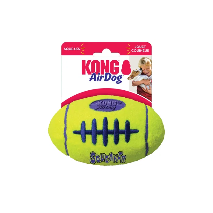 Kong AirDog Squeaker Football Medium ASFB2 Kong AirDog Squeaker Football Medium ASFB2