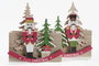 DKD Home Decor Cascanueces Decoracion Navidad Tradicional Natural Rojo 18 x 16.5 x 15 cm (6 Unidades)
