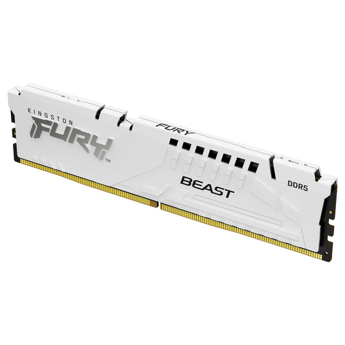 Kingston FURY Beast 32GB (2x16GB) DDR5 6000MT/s CL30 DIMM White EXPO Kingston FURY Beast 32GB (2x16GB) DDR5 6000MT/s CL30 DIMM White EXPO