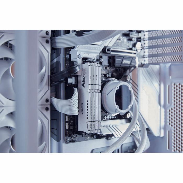 Kingston FURY Beast 32GB (2x16GB) DDR5 6000MT/s CL30 DIMM White EXPO Kingston FURY Beast 32GB (2x16GB) DDR5 6000MT/s CL30 DIMM White EXPO