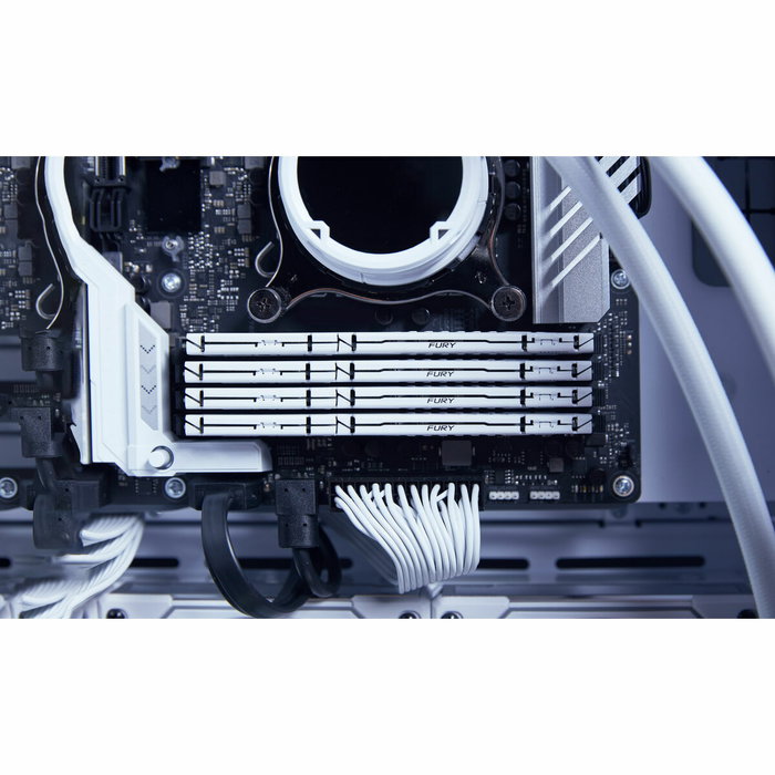 Kingston FURY Beast 32GB (2x16GB) DDR5 6000MT/s CL30 DIMM White EXPO Kingston FURY Beast 32GB (2x16GB) DDR5 6000MT/s CL30 DIMM White EXPO