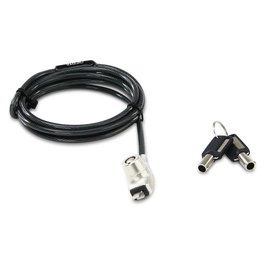 DICOTA Candado para Portátil D31940-V1, Tipo Llave Kensington, 1.5m