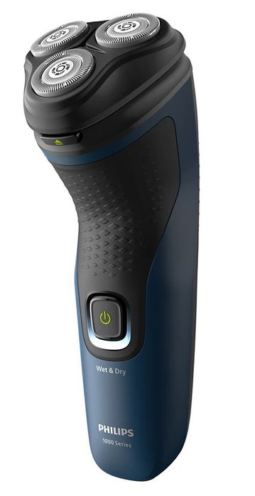 Philips Wet and Dry S1151 Afeitadora Eléctrica con Batería en Malibú Azul Philips Wet and Dry S1151 Afeitadora Eléctrica con Batería en Malibú Azul