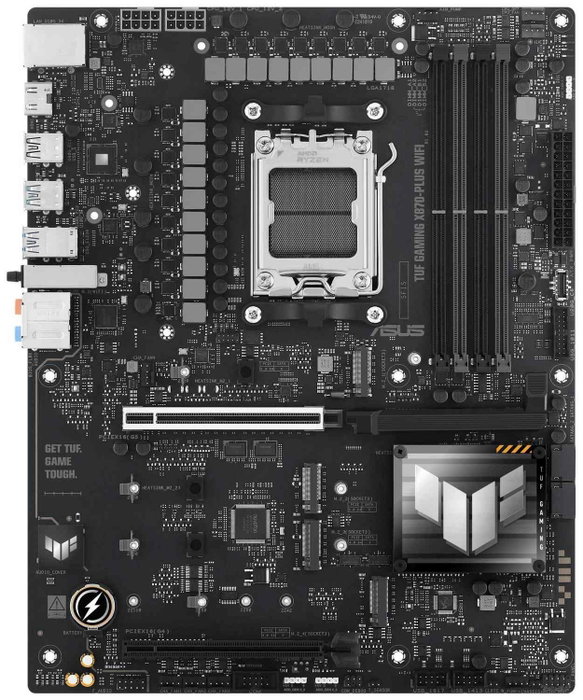 Asus TUF GAMING X870-PLUS WIFI con Socket AM5 y DDR5 Asus TUF GAMING X870-PLUS WIFI con Socket AM5 y DDR5