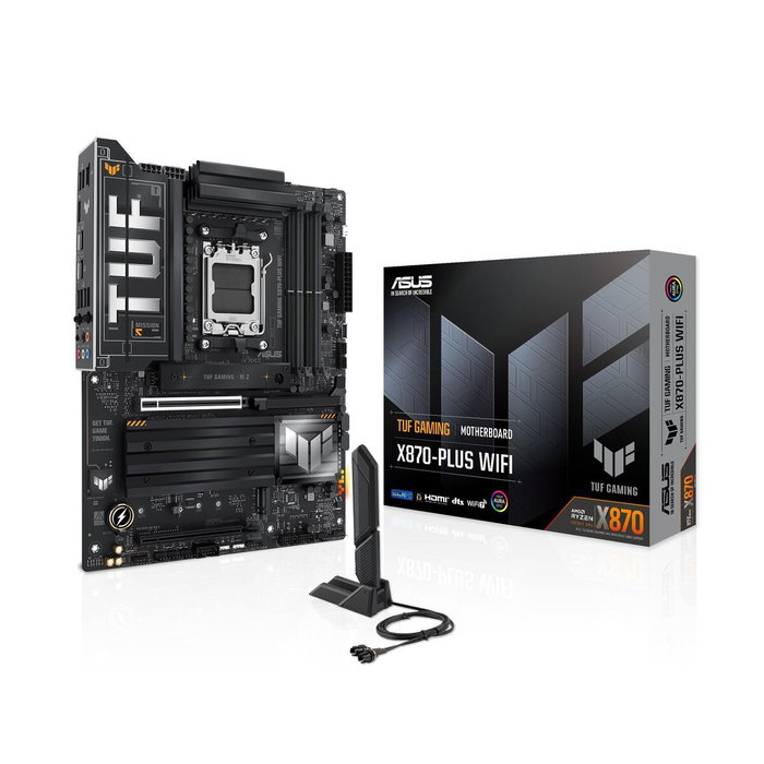 Asus TUF GAMING X870-PLUS WIFI con Socket AM5 y DDR5 Asus TUF GAMING X870-PLUS WIFI con Socket AM5 y DDR5