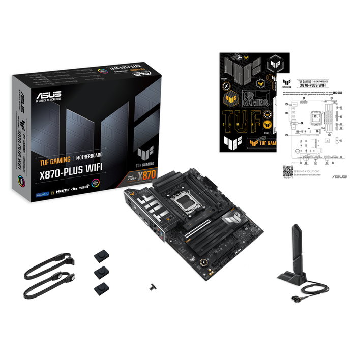 Asus TUF GAMING X870-PLUS WIFI con Socket AM5 y DDR5 Asus TUF GAMING X870-PLUS WIFI con Socket AM5 y DDR5