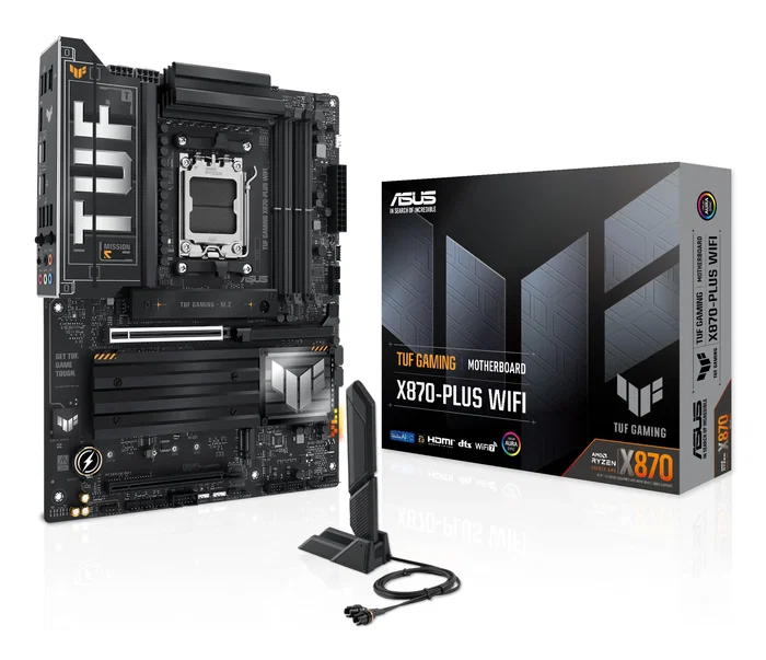 Asus TUF GAMING X870-PLUS WIFI con Socket AM5 y DDR5 Asus TUF GAMING X870-PLUS WIFI con Socket AM5 y DDR5