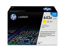 HP Cartucho de Tóner Original LaserJet Amarillo 643A