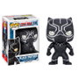 Funko Figura POP Marvel Civil War Black Panther Figura de Vinilo 9cm