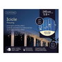 Lumineo Cortina LED Exterior 5,8m 240 LEDs Luz Cálida Funciones Efecto Carámbano IP44