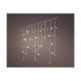 Lumineo Cortina LED Icicle Lights con 240 LEDs, Luz Cálida y 5,8 m