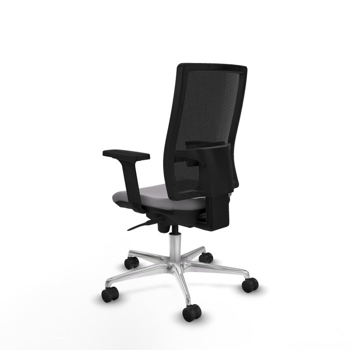 PIQUERAS Y CRESPO Silla de oficina Horna con mecanismo Sincro Gris y Negro PIQUERAS Y CRESPO Silla de oficina Horna con mecanismo Sincro Gris y Negro