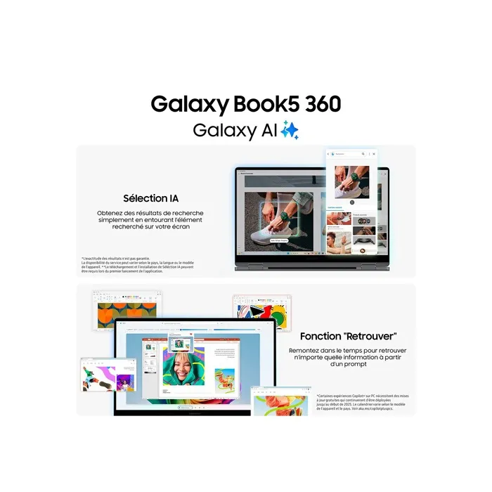 Samsung Galaxy Book5 360 15,6 pulg Intel Core Ultra 5 16 GB RAM 512 GB SSD