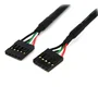 StarTech.com Cable Extensor USB 2.0 IDC 5 pines Hembra a Hembra 60 cm