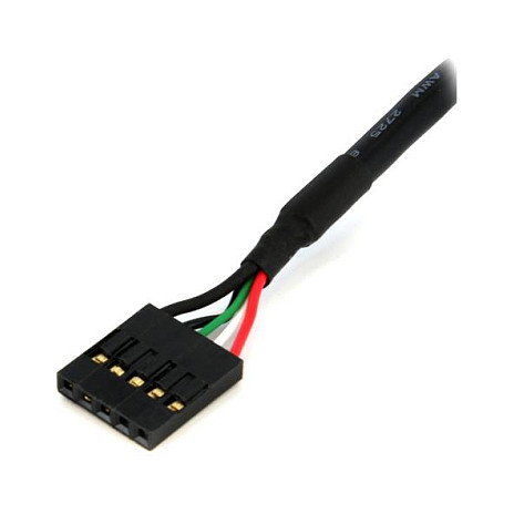 StarTech.com Cable Extensor Interno USB 2.0 5 Pines IDC Hemba a Hemba 60 cm (0,6 m) para Conexion a Placa Base