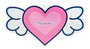 Martinelia Estuche de Maquillaje Corazón 23x12x1 cm con Glitter y Sombras