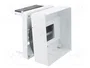 ELEKTRO-PLAST NASIELSK Carcasa MINI para aparatos modulares, 6 módulos, blanca