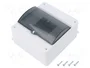 ELEKTRO-PLAST NASIELSK Carcasa MINI para aparatos modulares, 6 módulos, blanca
